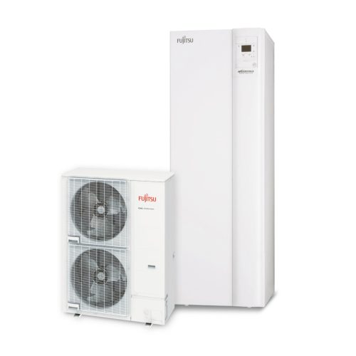 13,5 kW FUJITSU WSYK160DG9/WOYK140LCTA (hidraulikus egység+kültéri egység) Waterstage HP levegő-víz hőszivattyú (RVS21-F) ,400V, R410 